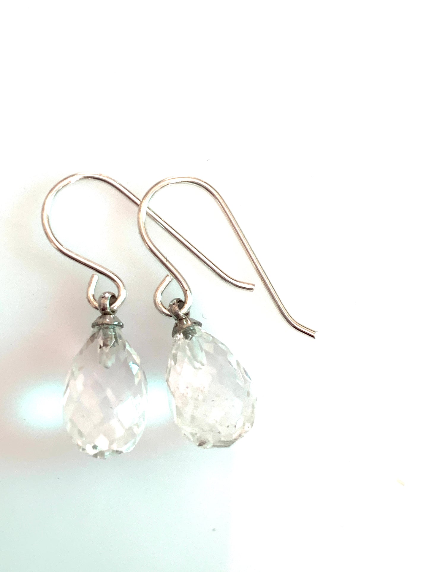 Briollette Drop Earrings