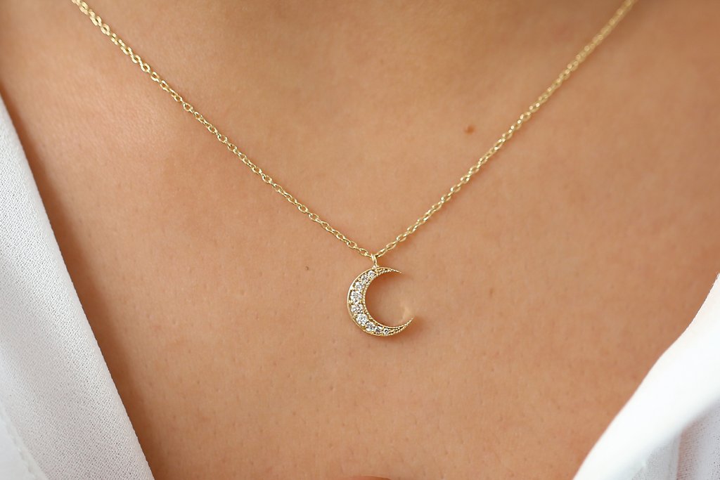 Crescent Moon Pendant