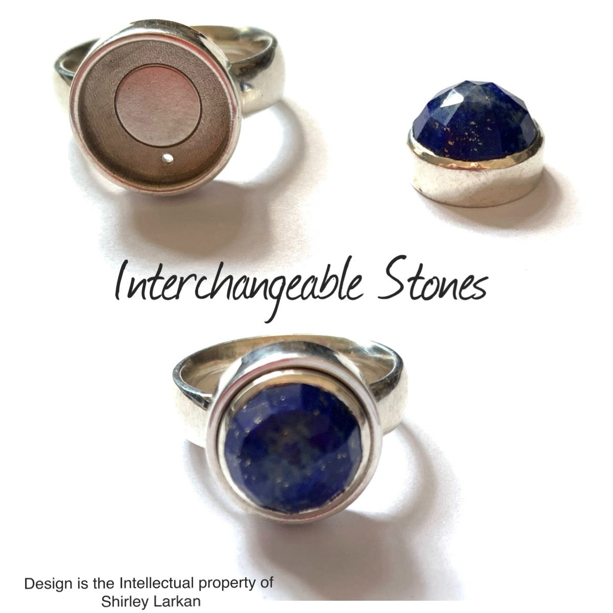 The Alluring - Gemstones & Engravable Buttons