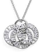 Name Rings Mom Necklace