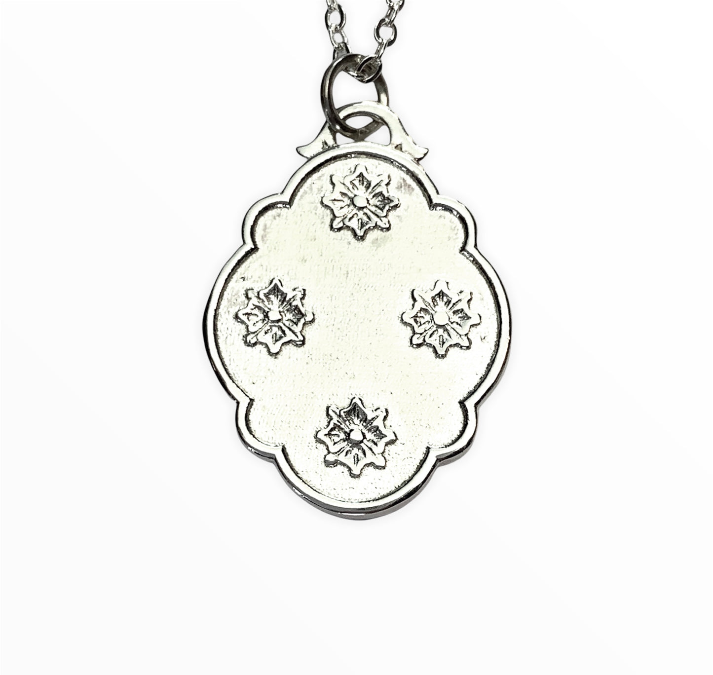 3D Double Sided Dragonfly & Stars Pendant
