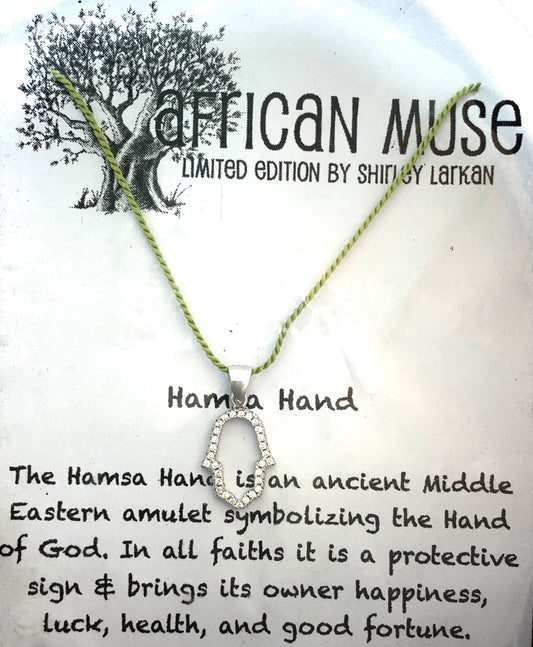 African Muse Hamsa Hand