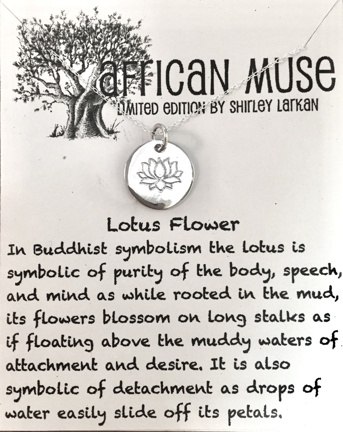 African Muse Lotus Flower – Jewellery Experience