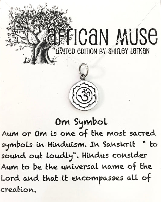 African Muse Om Sign