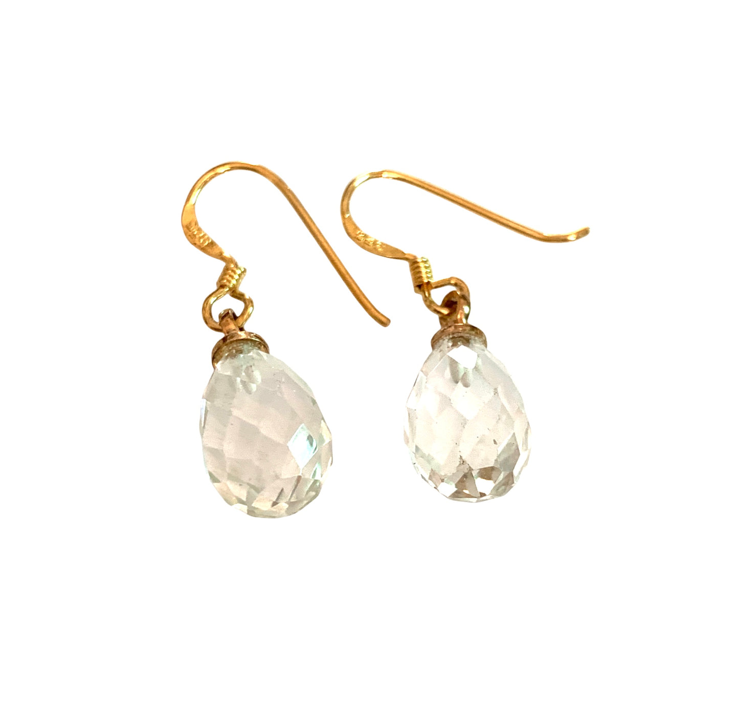 Briollette Drop Earrings