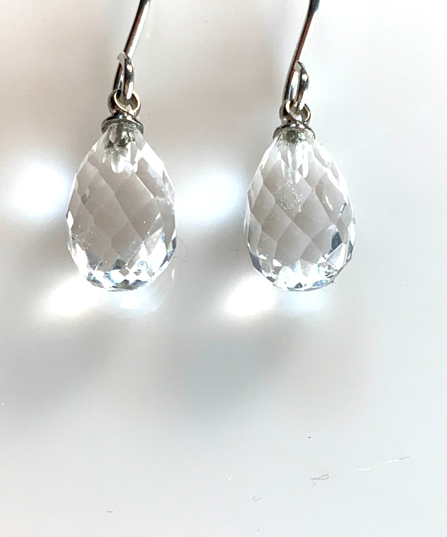 Briollette Drop Earrings