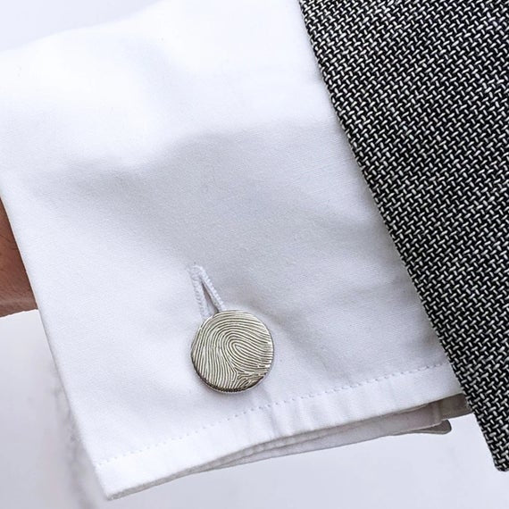 Fingerprint Cufflinks