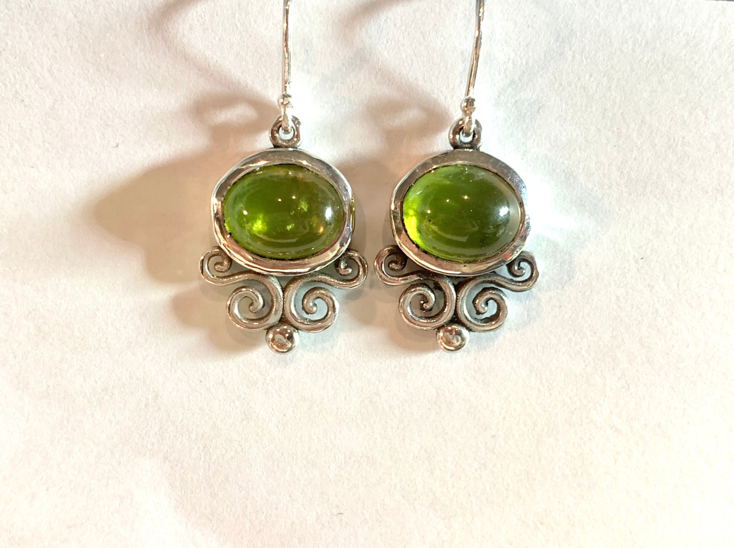 Vesuvianite Earrings