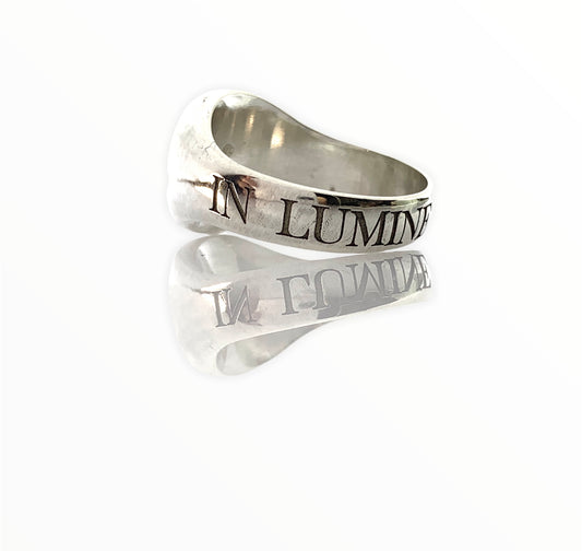 Living in the Light Signet Ring