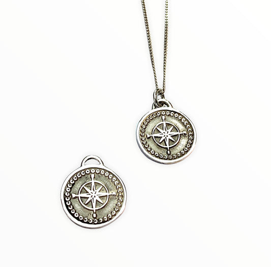 Wax Seal Silver Compass